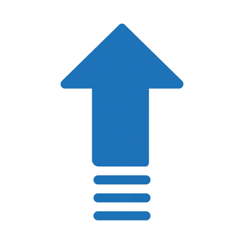 Ícone representando aumento de receita