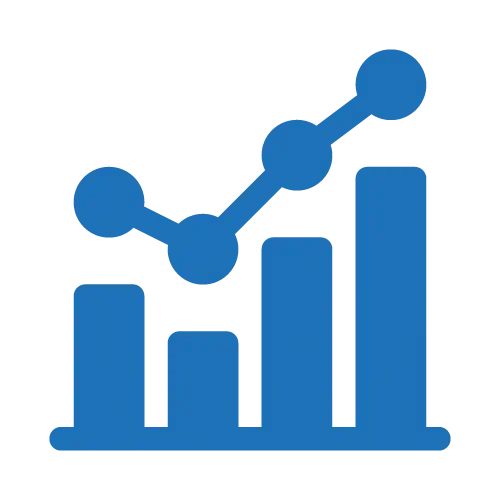 Ícone representando business intelligence