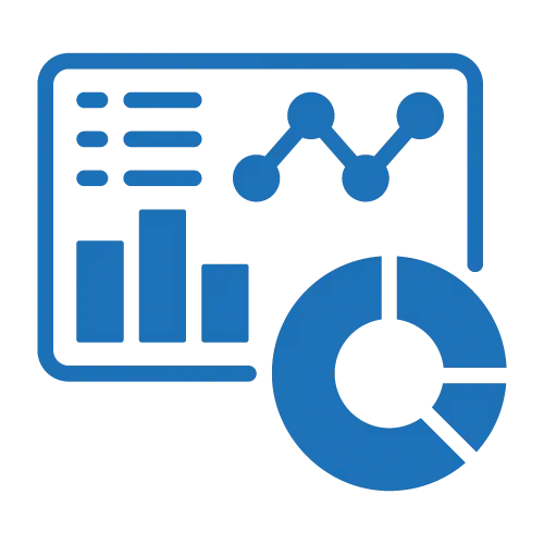 Ícone representando mais clareza nos resultados