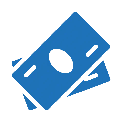 Ícone representando redução de custos